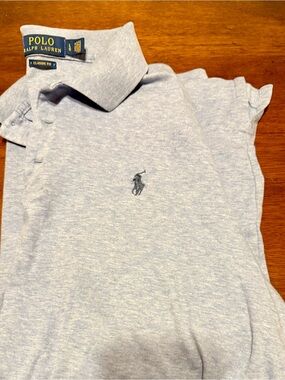 Ralph Lauren Light Heather Gray Polo Shirt
